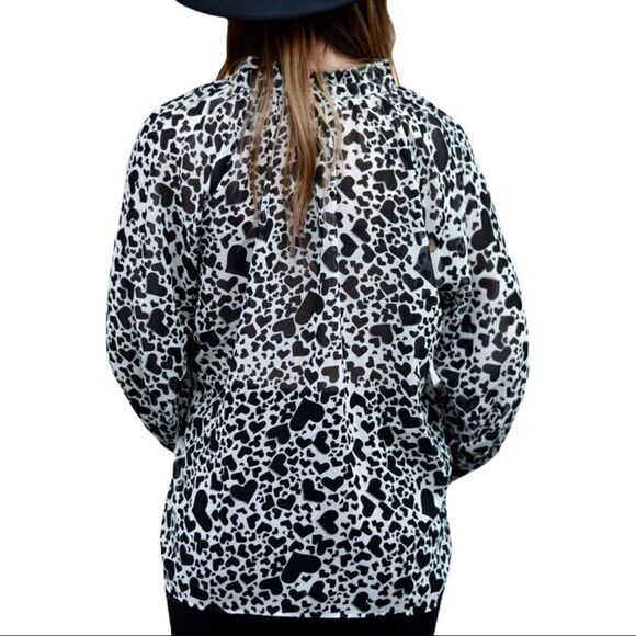 NWT Elan Blake Long Sleeve Blouse - Picture 2 of 12